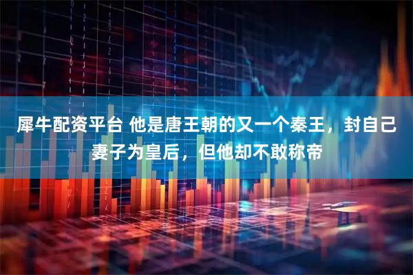 犀牛配资平台 他是唐王朝的又一个秦王，封自己妻子为皇后，但他却不敢称帝